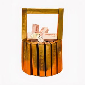 Cat Strip Gold Bucket